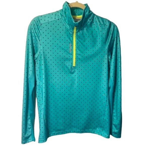 Reebok Women’s Athletic Polka Dot Pullover Running Shirt, Women’s Size Small - Picture 1 of 16